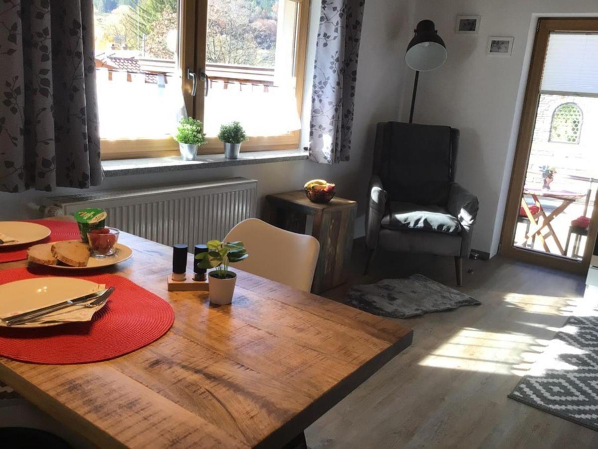 Ferienwohnung Lederhose Bischofswiesen Exterior foto