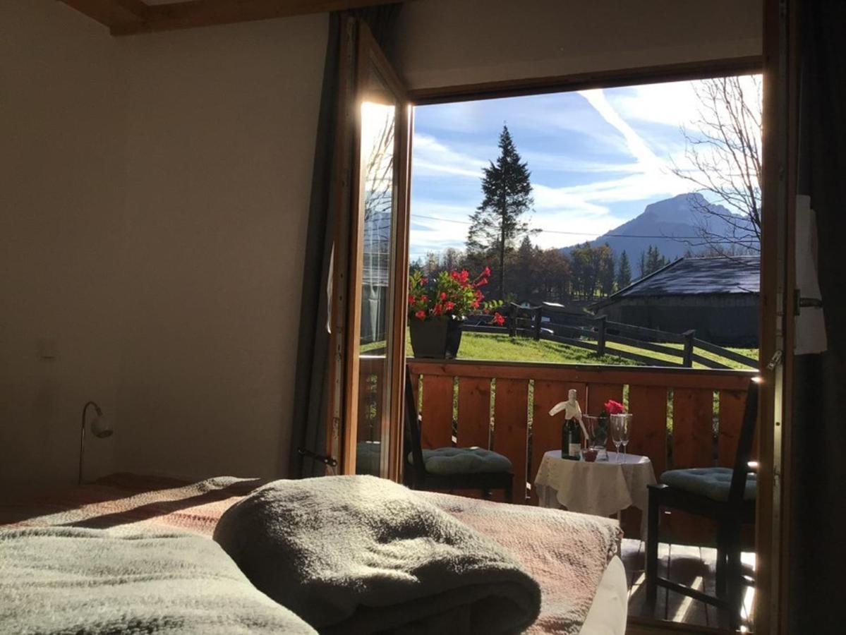 Ferienwohnung Lederhose Bischofswiesen Exterior foto