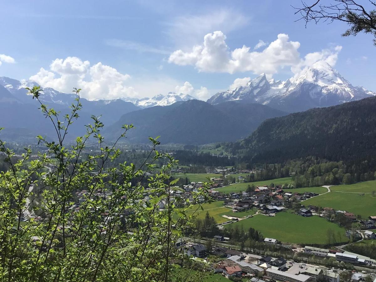 Ferienwohnung Lederhose Bischofswiesen Exterior foto