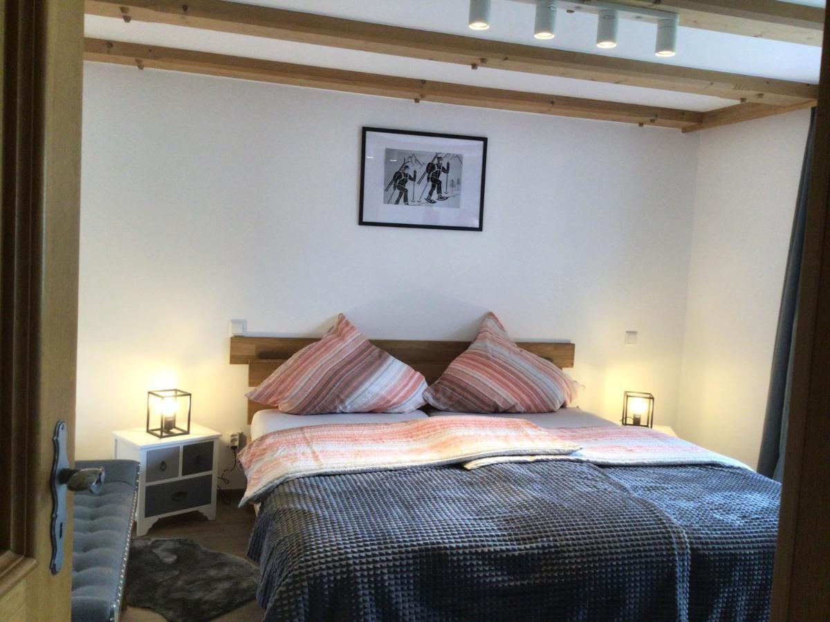 Ferienwohnung Lederhose Bischofswiesen Exterior foto